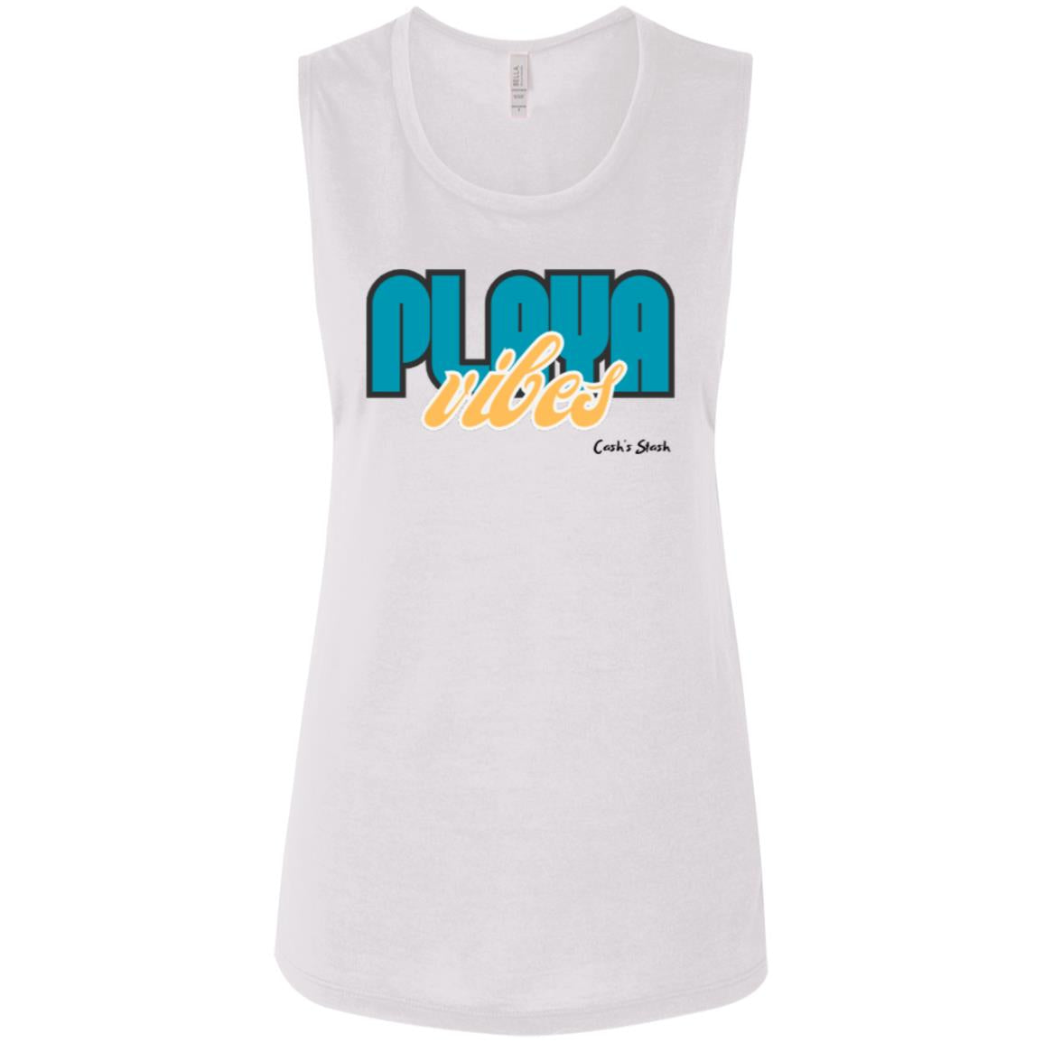 PLAYA VIBES Ladies Muscle Tee