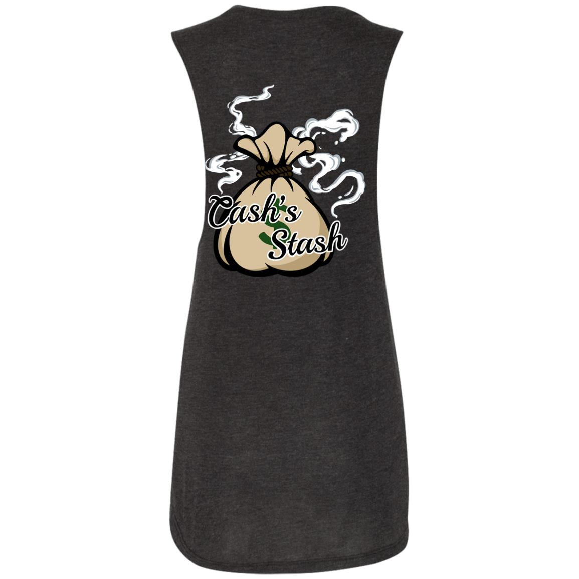 The "EAT PU$$Y, IT'S VEGAN" MUSCLE TANK (WHITE FONT)