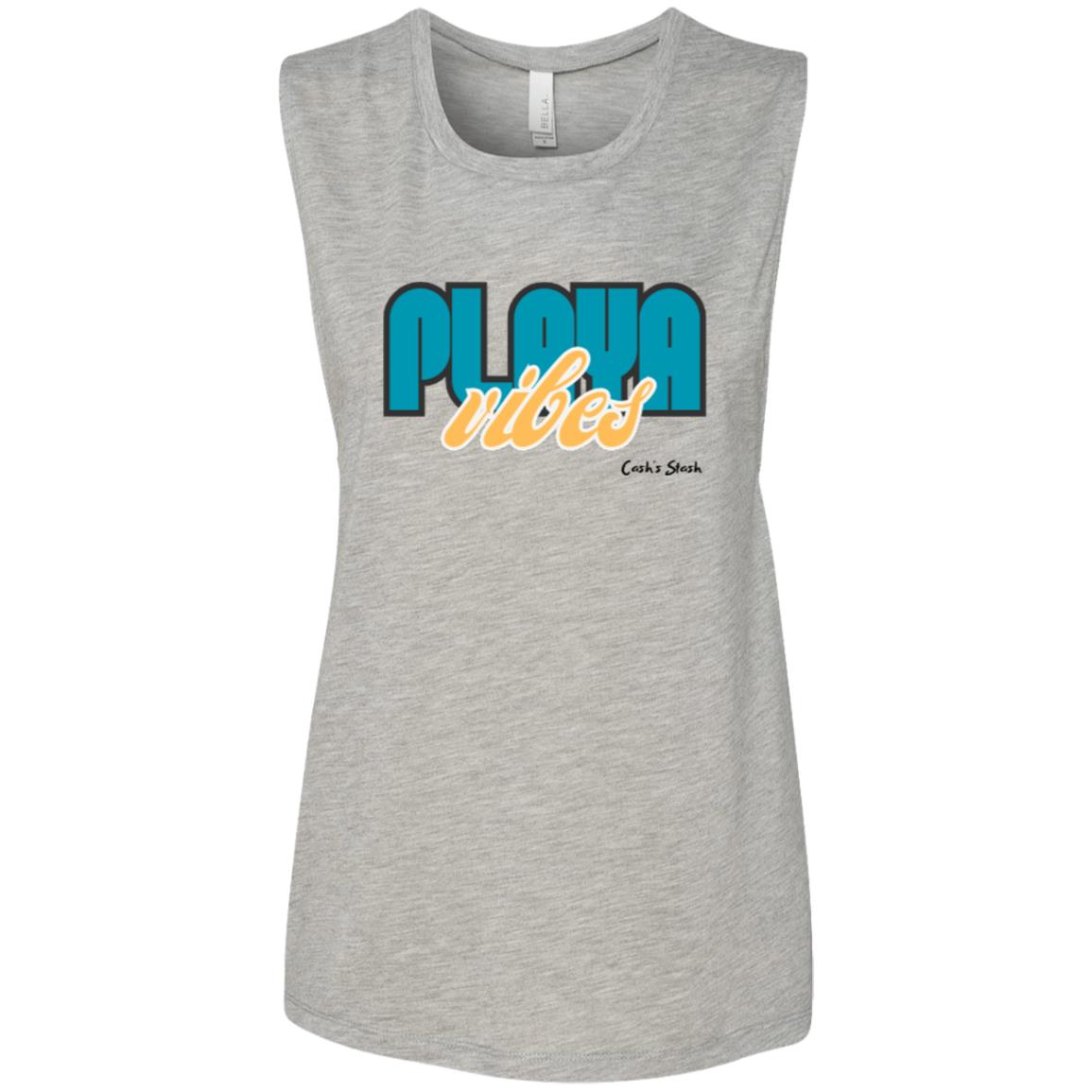 PLAYA VIBES Ladies Muscle Tee