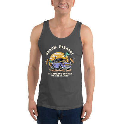 BEACH, PLEASE! Men's Tank Top