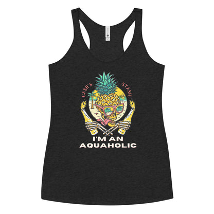 I'M AN AQUAHOLIC Racerback Tank