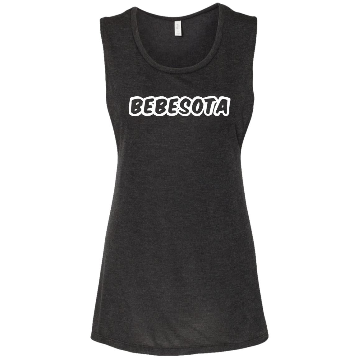 THE "BEBESOTA" MUSCLE TANK (WHITE FONT)