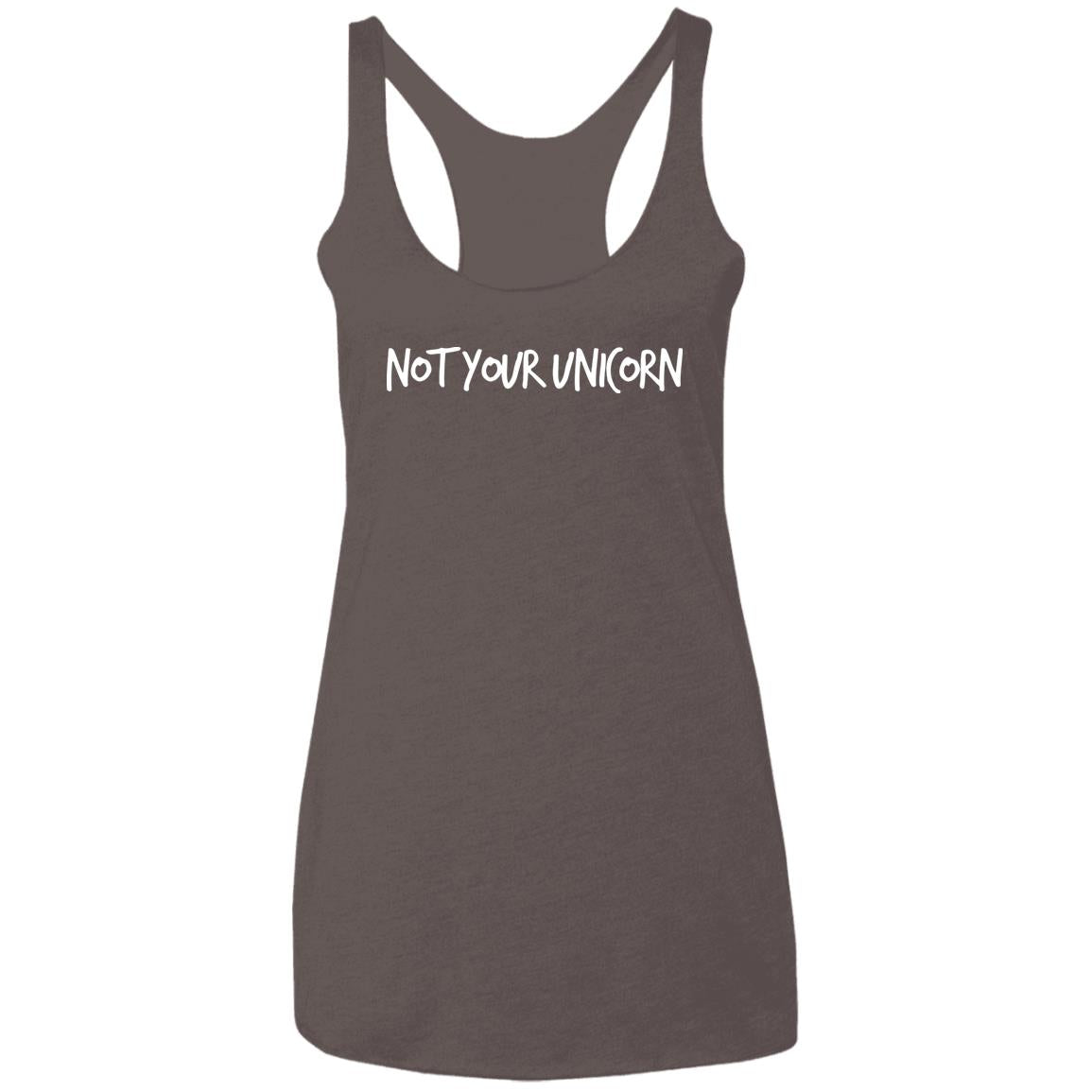 THE "NOT YOUR UNICORN" RACERBACK TANK