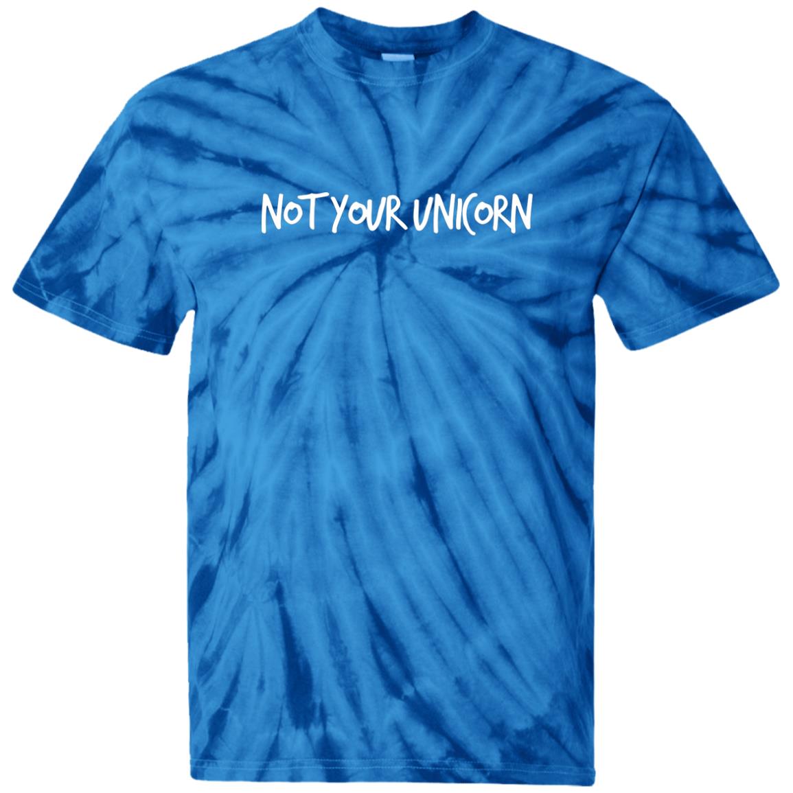 THE "NOT YOUR UNICORN" TIE-DYE T-SHIRT