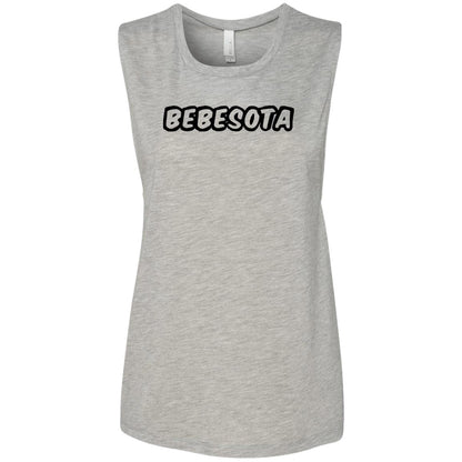 THE "BEBESOTA" MUSCLE TANK (BLACK FONT)