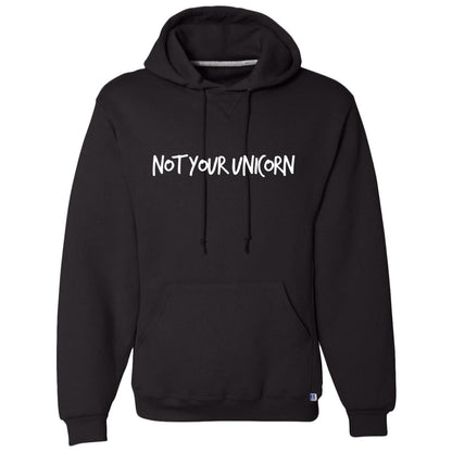 THE "NOT YOUR UNICORN" DOUBLE-SIDED DRI-POWER HOODIE