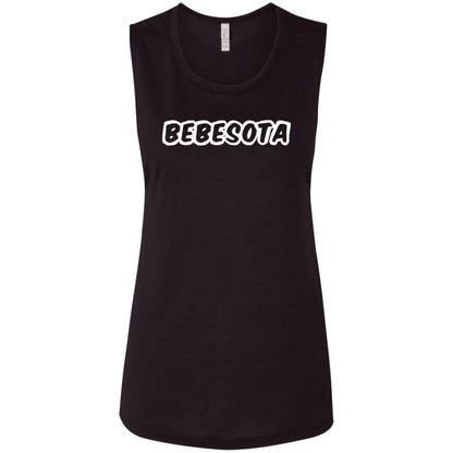 THE "BEBESOTA" MUSCLE TANK (WHITE FONT)