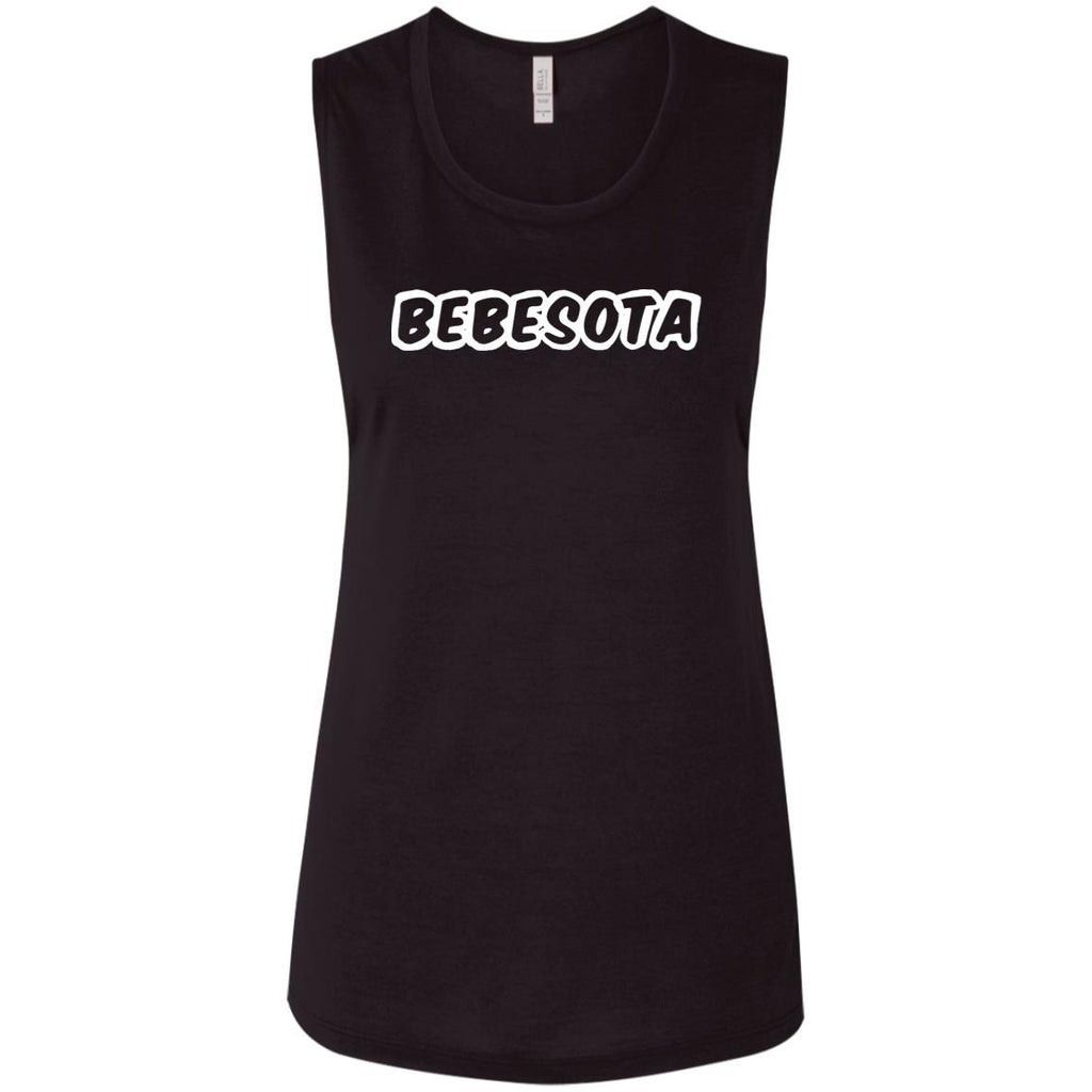 THE "BEBESOTA" MUSCLE TANK (WHITE FONT)