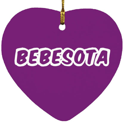 THE "BEBESOTA" HEART X-MAS ORNAMENT