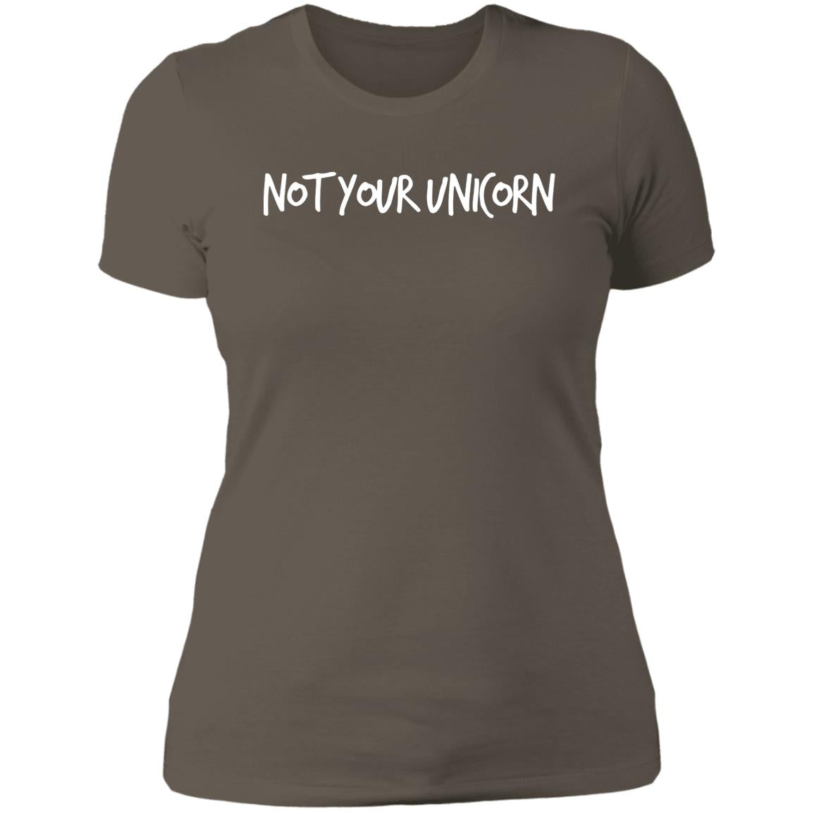 THE "NOT YOUR UNICORN" LADIES T-SHIRT