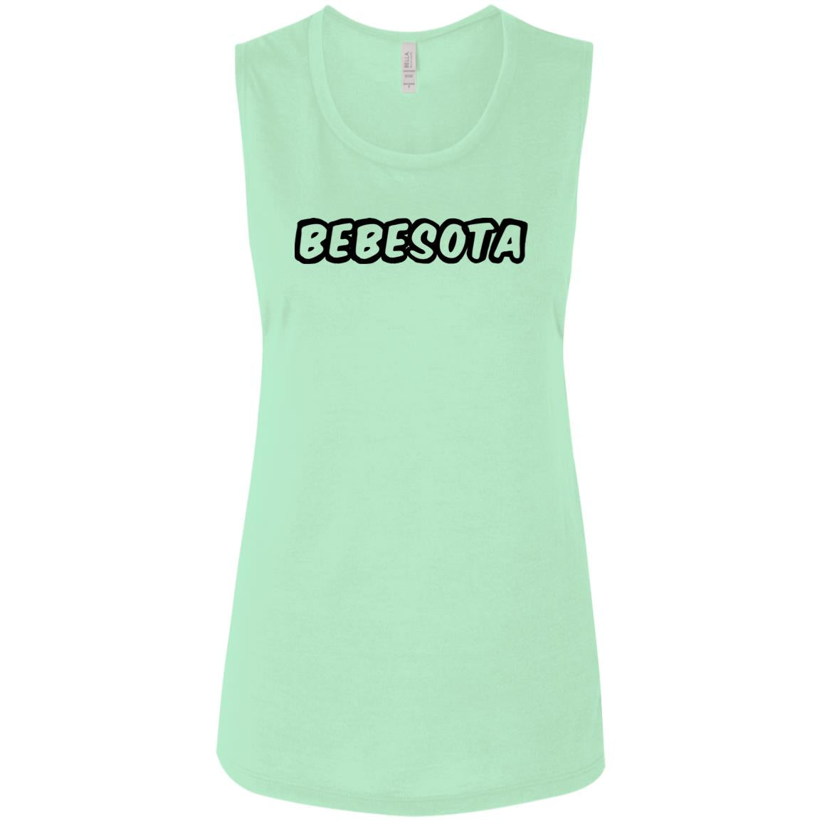 THE "BEBESOTA" MUSCLE TANK (BLACK FONT)