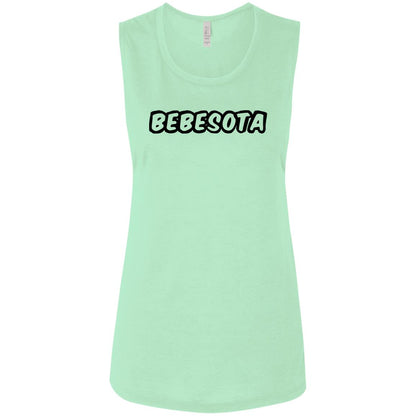 THE "BEBESOTA" MUSCLE TANK (BLACK FONT)