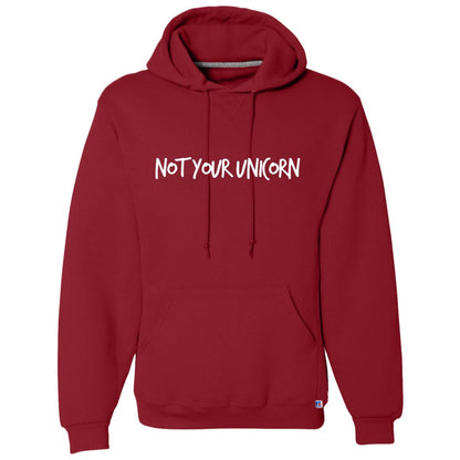 THE "NOT YOUR UNICORN" DOUBLE-SIDED DRI-POWER HOODIE