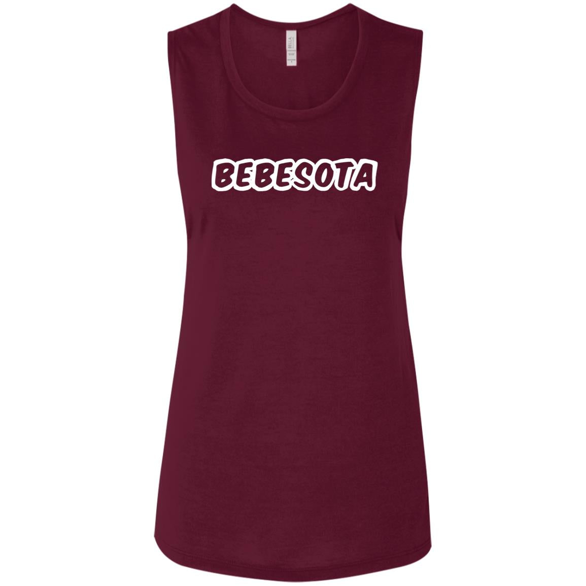 THE "BEBESOTA" MUSCLE TANK (WHITE FONT)