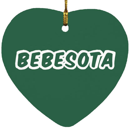 THE "BEBESOTA" HEART X-MAS ORNAMENT