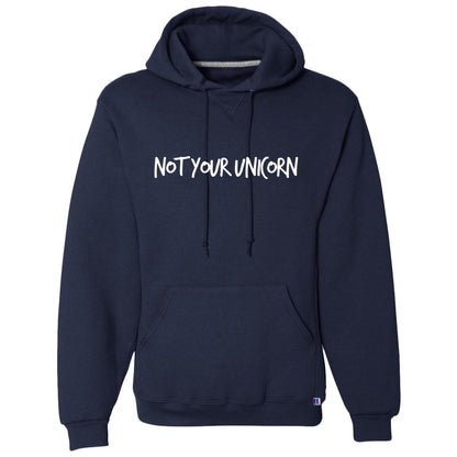 THE "NOT YOUR UNICORN" DOUBLE-SIDED DRI-POWER HOODIE