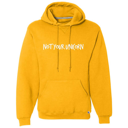 THE "NOT YOUR UNICORN" DOUBLE-SIDED DRI-POWER HOODIE