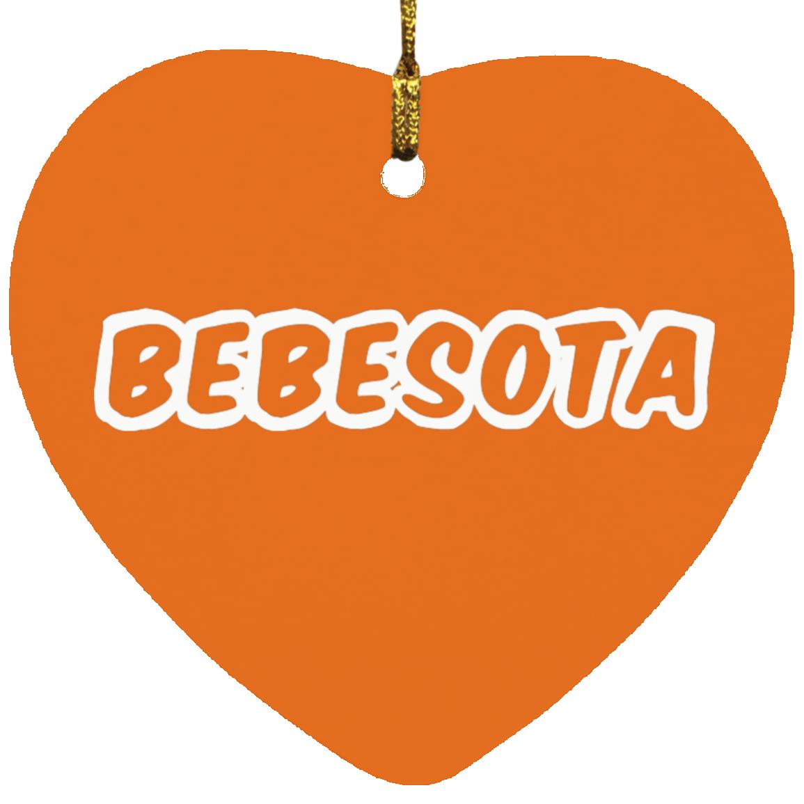 THE "BEBESOTA" HEART X-MAS ORNAMENT